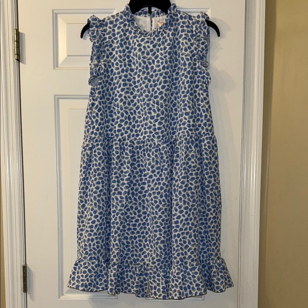 Blue Polka Dot Dress